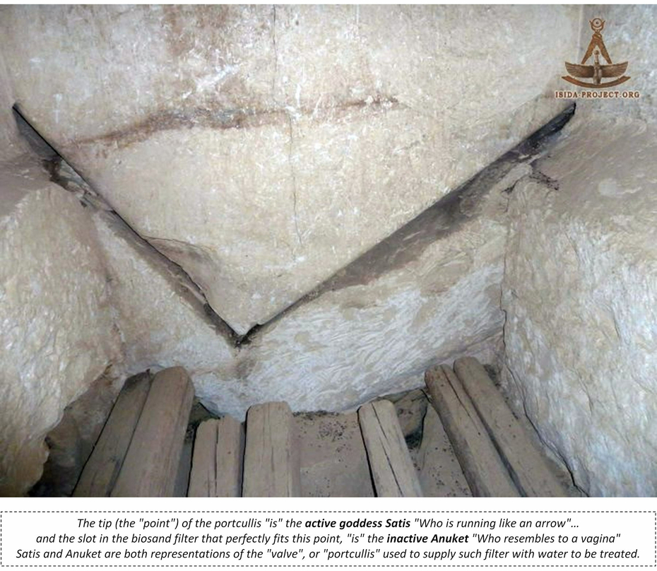 Sneferu Bent Pyramid Ancient Egypt Portcullis Shaft Rhomboidale Dashur Franck Monnier